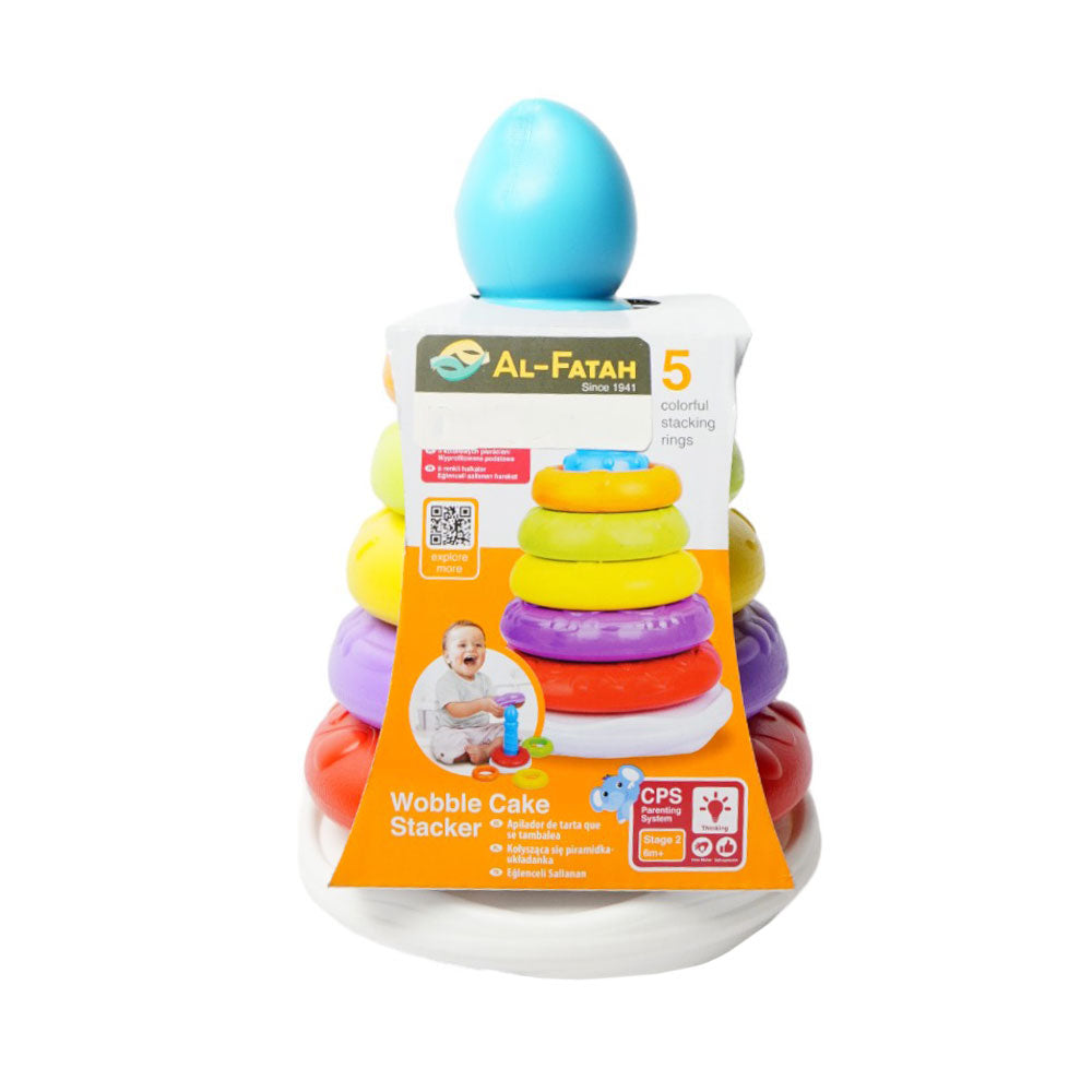 0774 WINFUN CAKE STACKER BASIC Default Title - MamasJan Toys