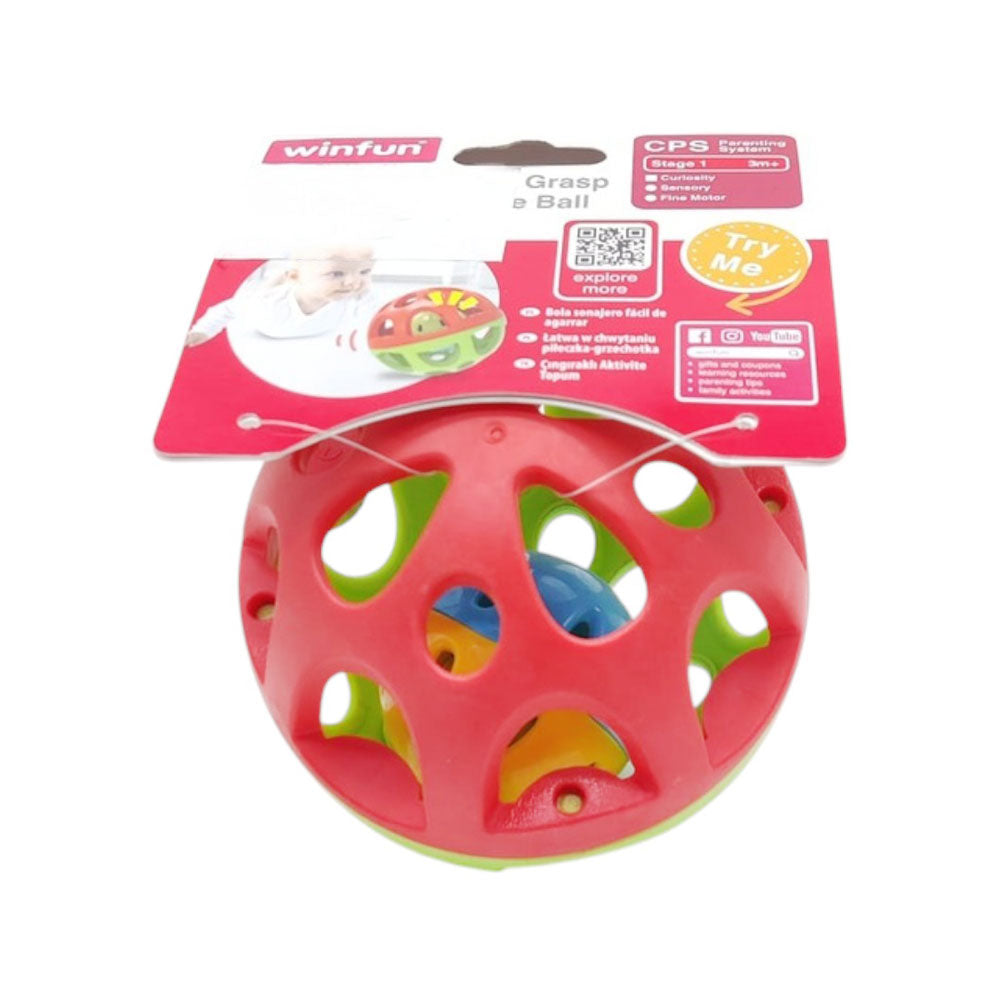 0779 WINFUN RATTLE BALL Default Title - MamasJan Toys