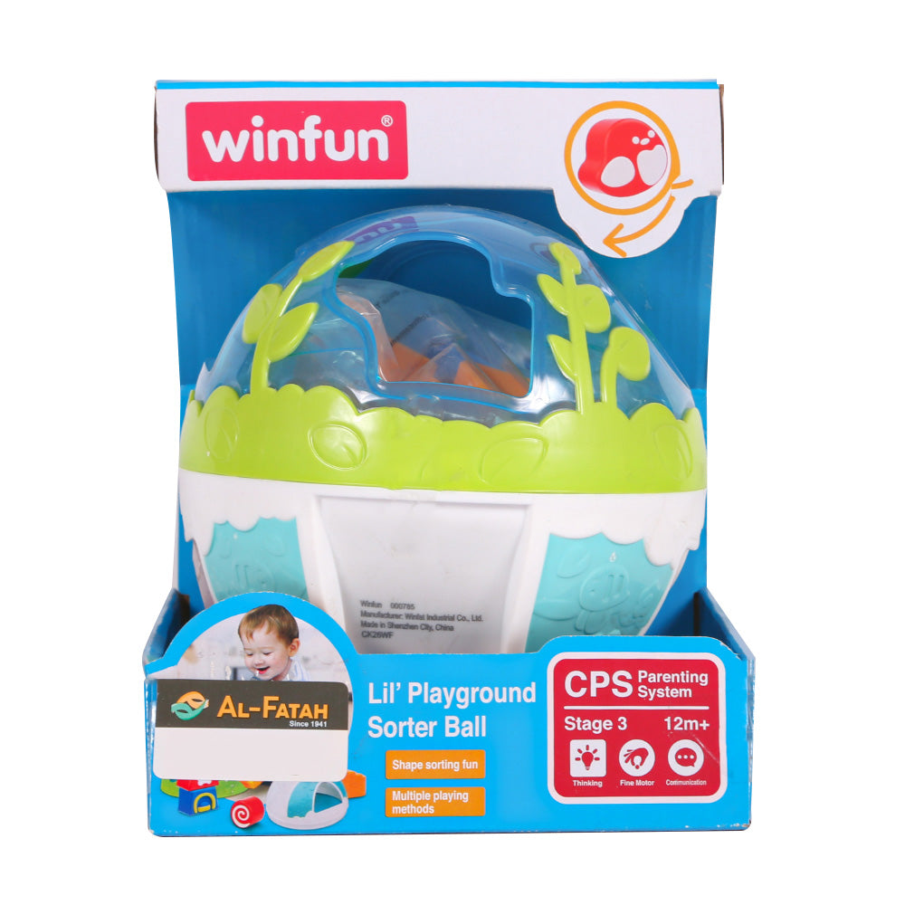 0785 WINFUN LIL PLAY GROUND SORTER BALL Default Title - MamasJan Toys