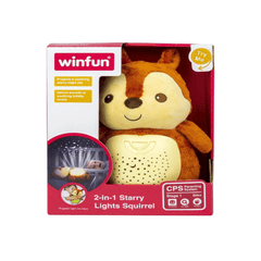0824 WINFUN 2 IN 1 STARRY LIGHT SQUIRREL Default Title - MamasJan Toys