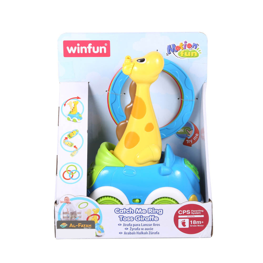 01001 WIN FUN CATCH ME RING TOSS GIRAFFE Default Title - MamasJan Toys