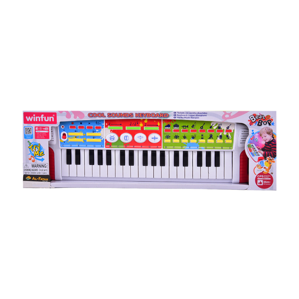 2509 WIN FUN MUSICAL KEYBOARD BASIC Default Title - MamasJan Toys