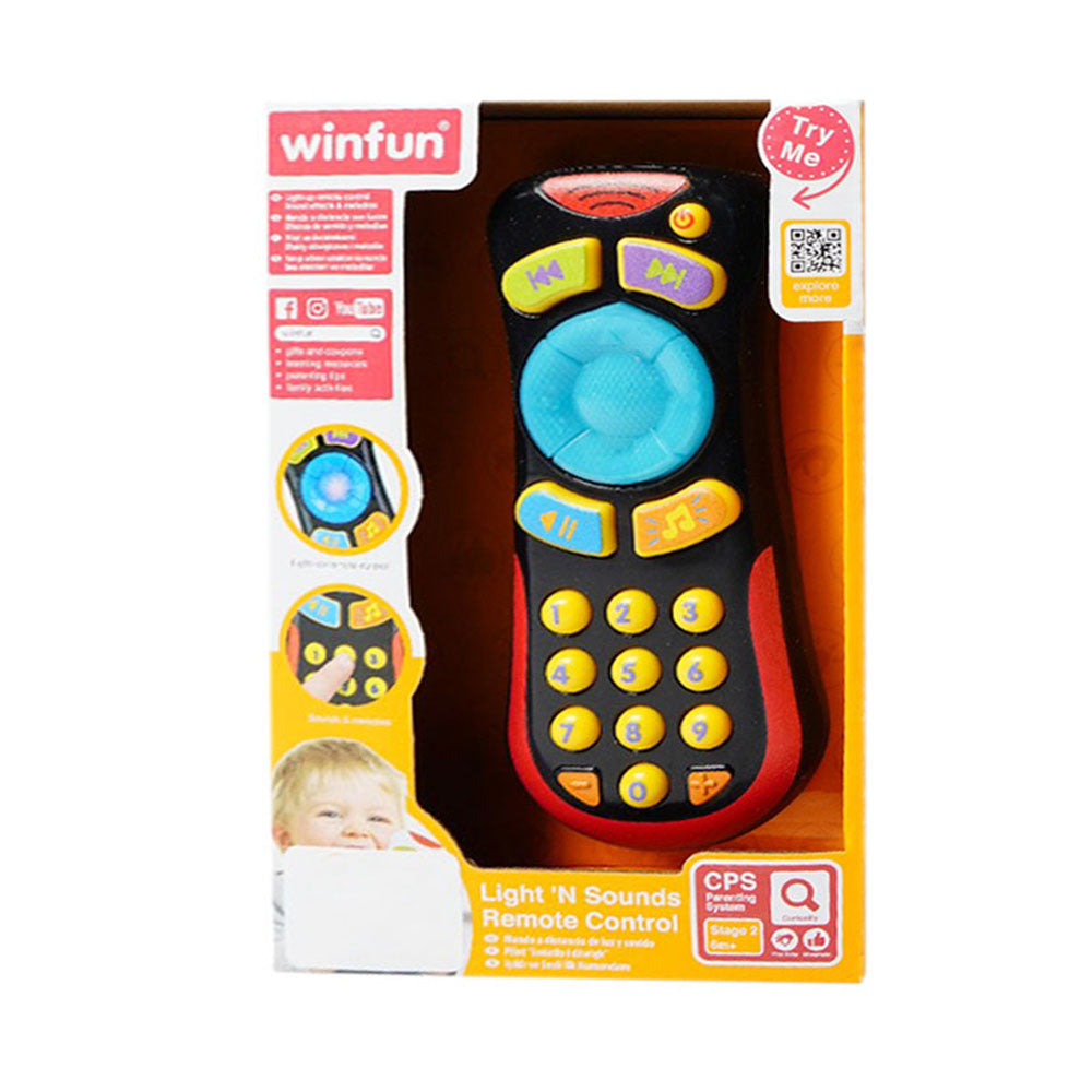 0723B WF MUSICAL BLACK REMOTE Default Title - MamasJan Toys