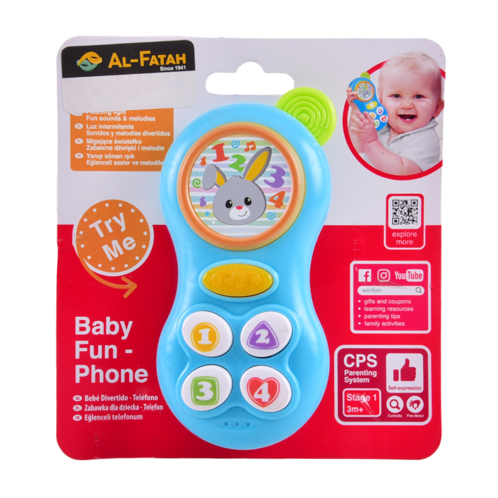 0638 WIN FUN RATTLE PHONE Default Title - MamasJan Toys
