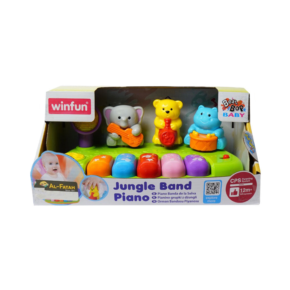 FUN WIN 2012 JUNGLE BAND PIANO Default Title - MamasJan Toys