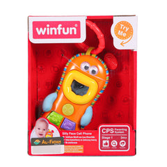 0608 WINFUN SILY FACE CELL PHONE Default Title - MamasJan Toys