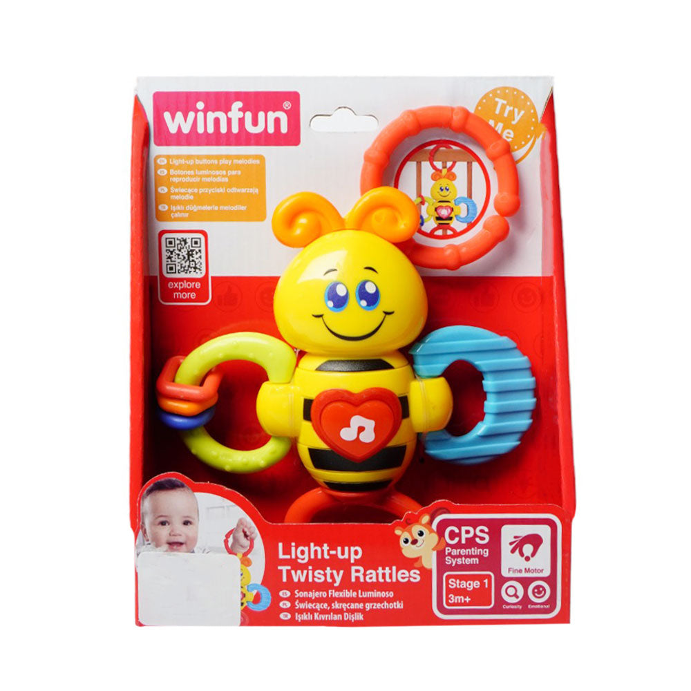 0626 WF LIGHT UP TWISTY MTTLE BUTTERFLY Default Title - MamasJan Toys