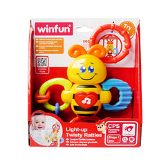 0625 WIN FUN TWISTY RATTLE BASIC Default Title - MamasJan Toys
