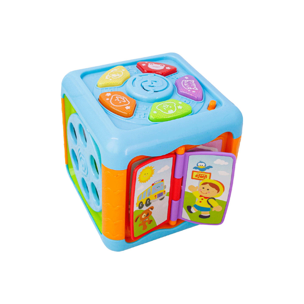 0715 WINGUN DISCOVERY CUBE BASIC Default Title - MamasJan Toys