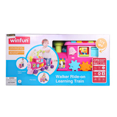 0803G WINFUN WALKER RIDE-ON LEARNING TRAIN Default Title - MamasJan Toys