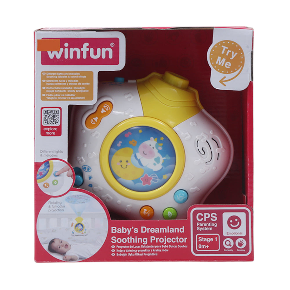0806 WINFUN BABYS DREAMLAND SOOTHING PROJECTOR Default Title - MamasJan Toys