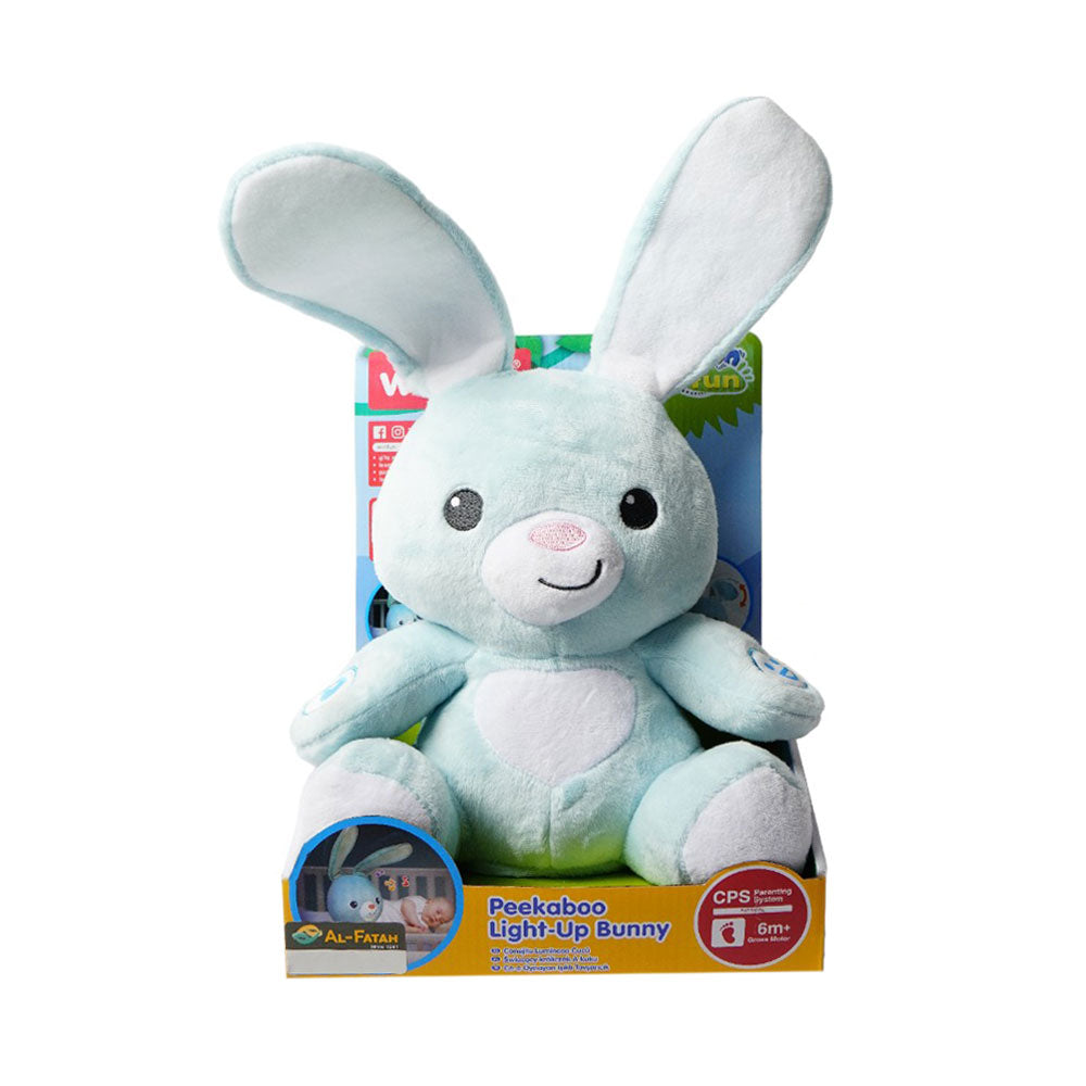 0195 WINFUN PEAK A BOO LIGHT UP BUNY Default Title - MamasJan Toys