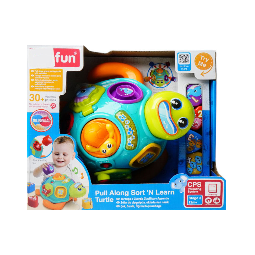 240301 WF TURTLE RATTLE AI Default Title - MamasJan Toys