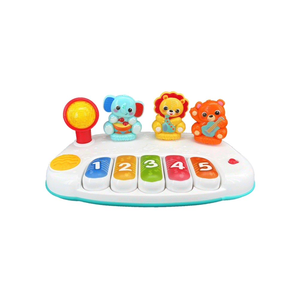 240801 WF JUNGLE PALS PIANO Default Title - MamasJan Toys