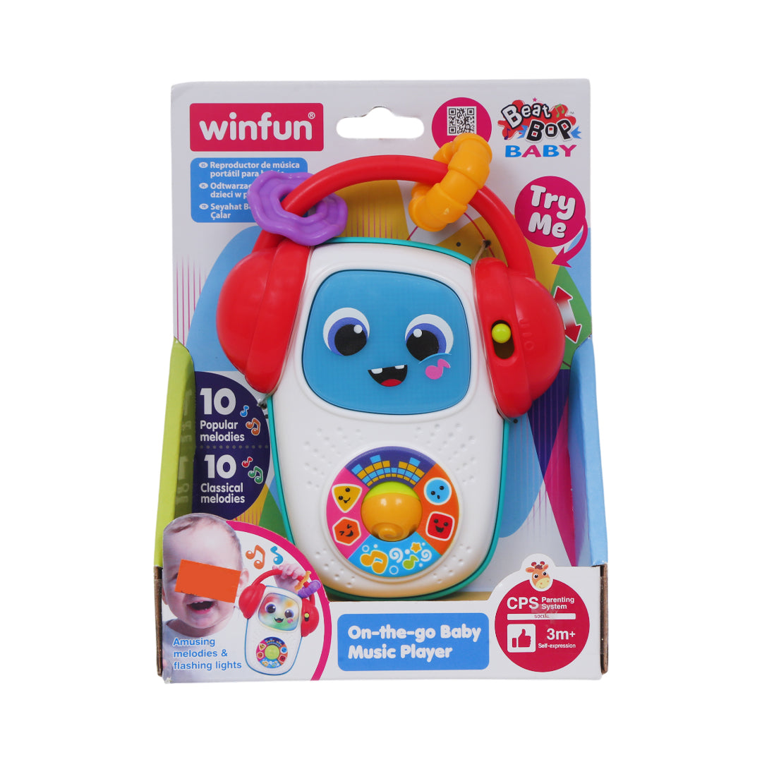 250801 WF ON THE GO MUSIC PLAYER A.I Default Title - MamasJan Toys