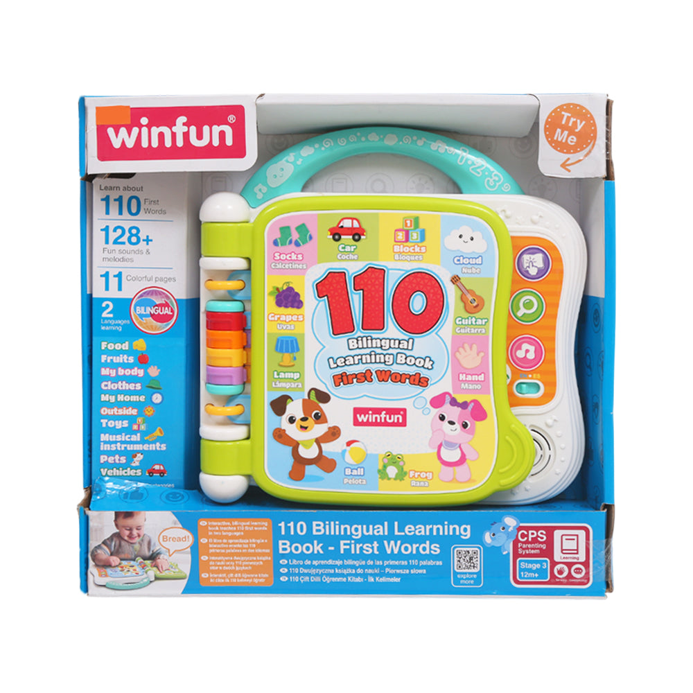 250303 WF 110 BILINGUAL LEARNING BOOK A.I Default Title - MamasJan Toys