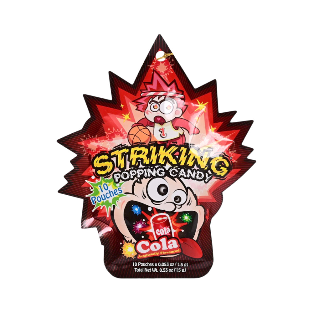STRIKING POPPING CANDY COLA FLAVOUR 15GM Default Title - MamasJan Grocery Food