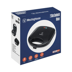 WESTINGHOUSE SANDWICH MAKER SIMPLE LIFE WKSM803 BLACK Default Title - MamasJan Electronics