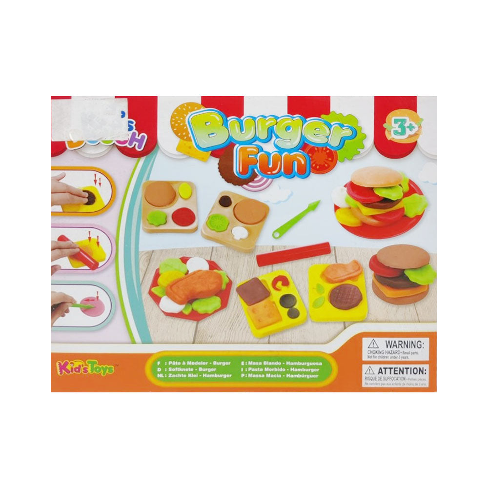 11714 KD BURGER FUN DOUGH Default Title - MamasJan Toys