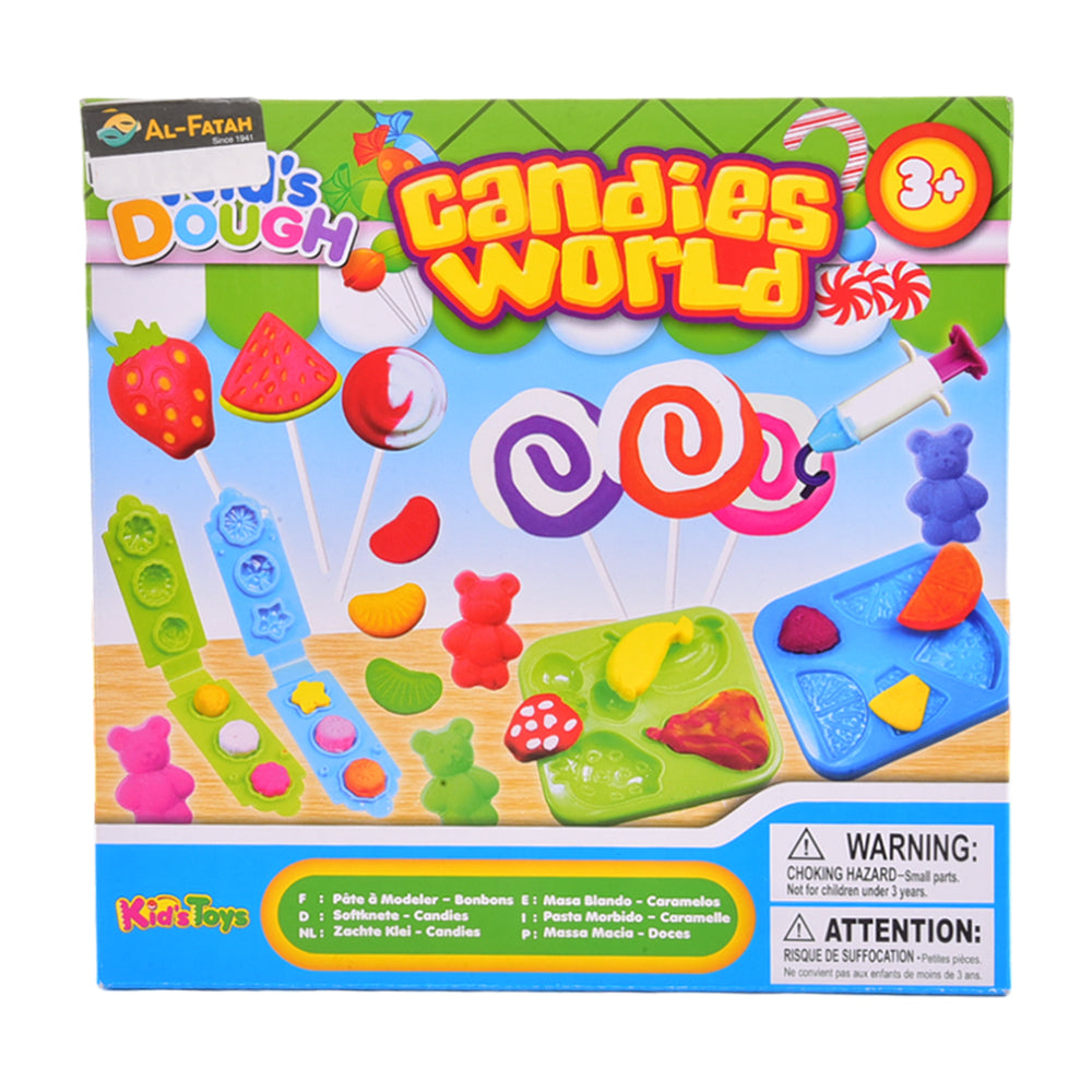 11767 KD CANDIES WORLD DOUGH A.I Default Title - MamasJan Toys