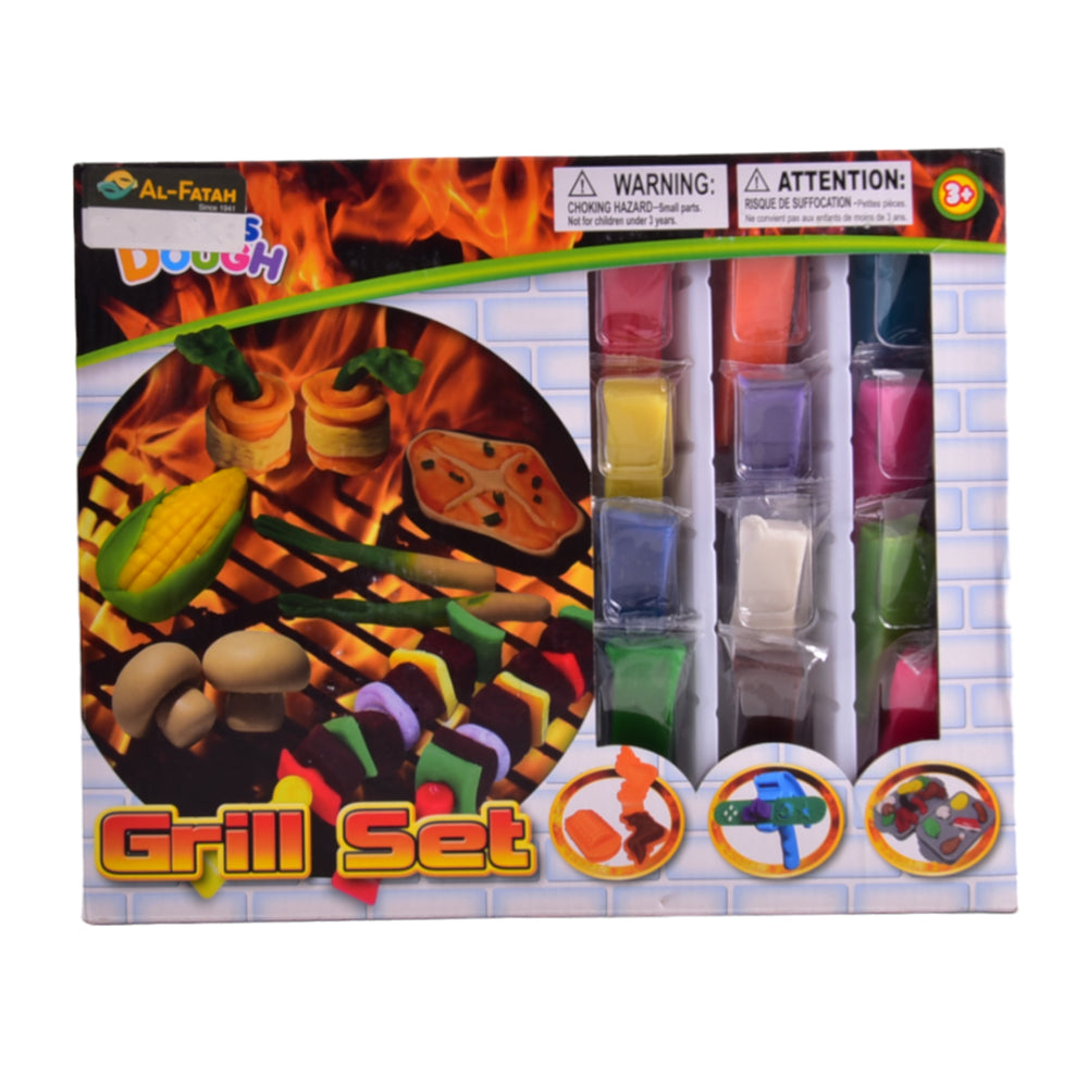 11913 KD GRILL PLAY DOUGH SET Default Title - MamasJan Toys