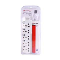 AARDEE EXTENSION SOCKET 5WAY WIRE 3METER ARES 2053 Default Title - MamasJan Grocery Nonfood