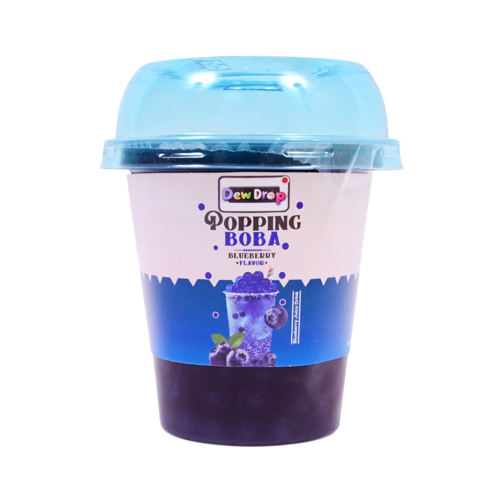 DEWDROP POOPING BOBA BLUEBERRY FLAVOUR DRINKS 230ML Default Title - MamasJan Grocery Food