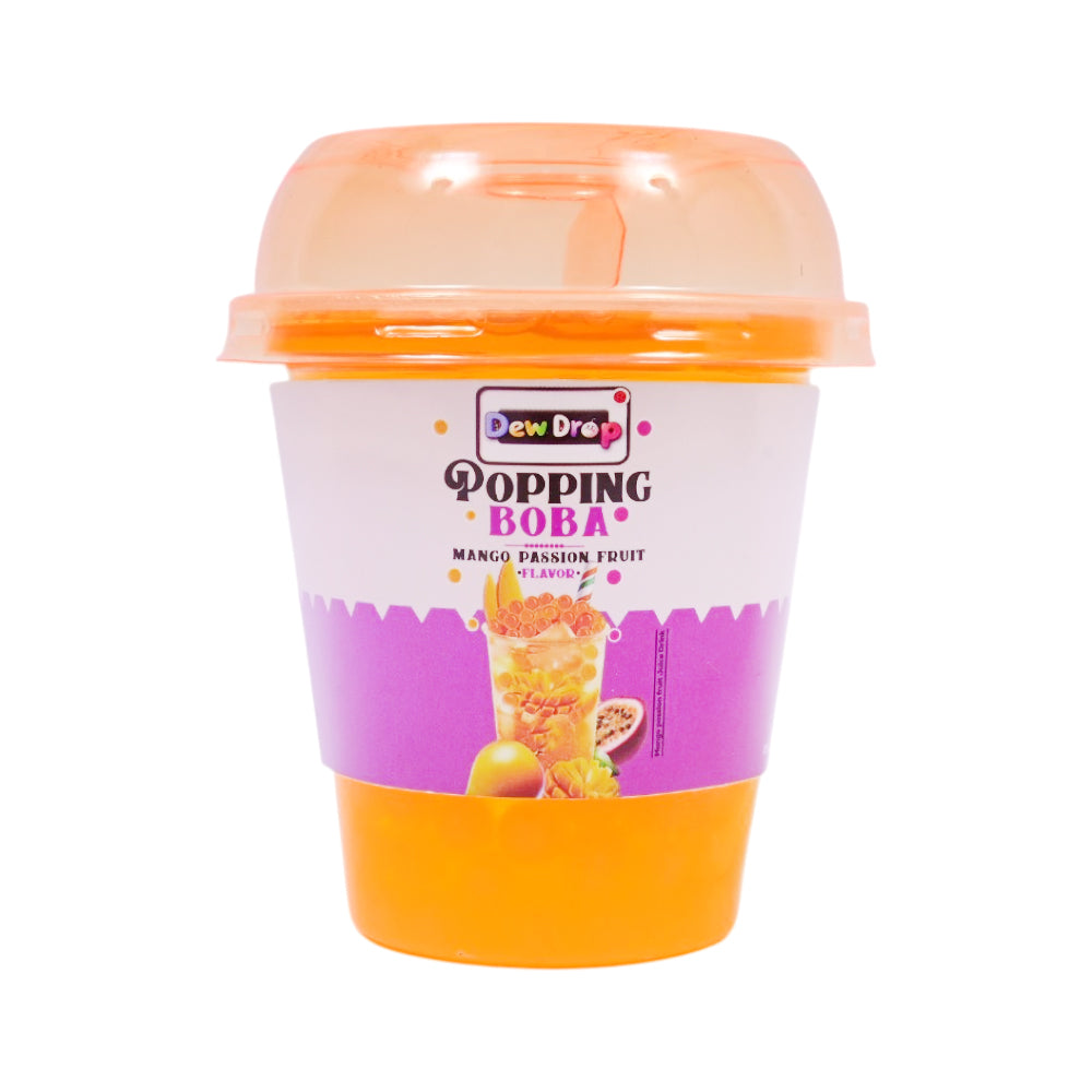 DEWDROP POPPING BOBA MANOGO PASSIONN FRUIT FLAVOUR DRINKS 23 Default Title - MamasJan Grocery Food