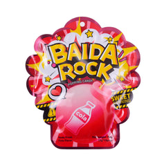BAIDA ROCK POPPING CANDY LOLLIPOP COLA 30 GM Default Title - MamasJan GroceryFoods
