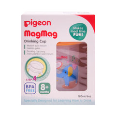 PIGEON MAGMAG DRINKING CUP BPA FREE 8M+180 ML Default Title - MamasJan Grocery Nonfood