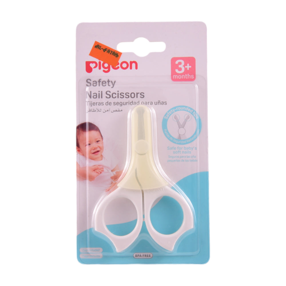 PIGEON SAFETY NAIL SCISSORS 3M+ BPA FREE 1038126 Default Title - MamasJan Grocery Nonfood