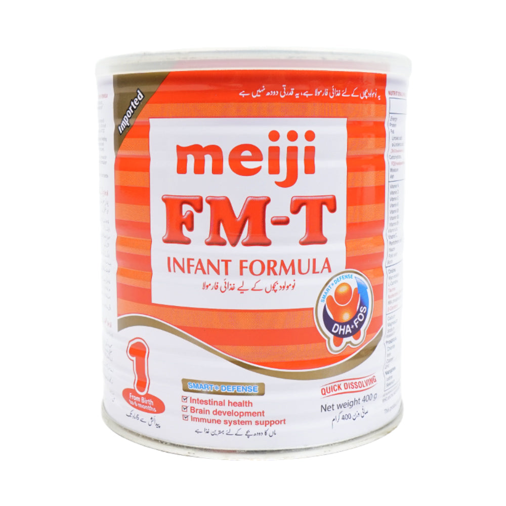 MEIJI FM-T INFANT FORMULA FROM BIRTH TIN 1 400 GM Default Title - MamasJan Grocery