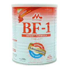 MORINAGA BF-1 INFANT FORMULA MILK POWDER FROM BIRTH 400 GM Default Title - MamasJan Grocery