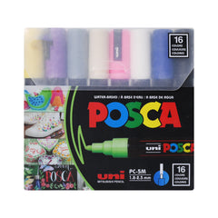 POSCA WATER BASED COLOR MARKER 16PCS Default Title - MamasJan Toys