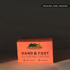 Hand & Foot Glowing CREAM 🦶✋ Formulated With Multi-Vitamins & Glowing Agents, Moisturizes, Soothes & Improves Skin Texture, Makes Skin Soft & Glowing