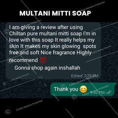 Multani Mitti Soap - Improve complexion, Oil Absorption, Improves Skin Tone