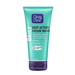 Clean Clear Deep Action Cream Wash Tube 150Ml