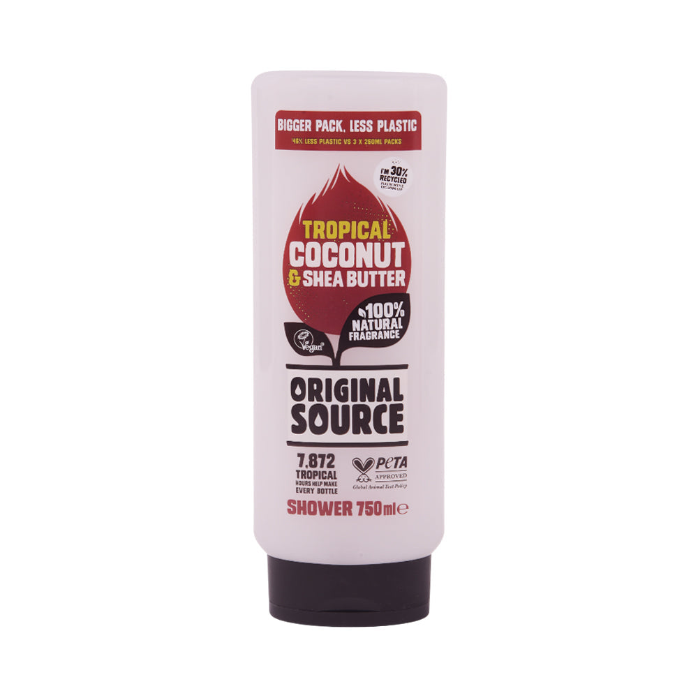 ORIGINAL SOURCE SHOWER GEL TROPICAL COCO & SHEA 750 ML Default Title - MamasJan skincare