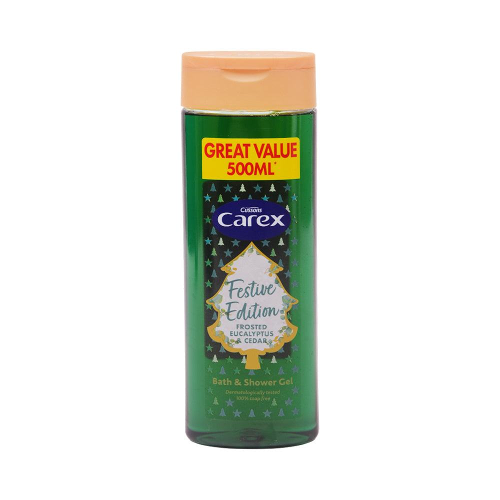CUSSONS CAREX BATH & SHOWER GEL FESTIVE EDITION FE&C 500 ML Default Title - MamasJan skincare