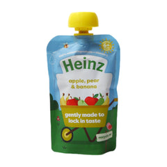 HEINZ BABY FOOD APPLE PEAR & BANANA 100 GM Default Title - MamasJan Grocery