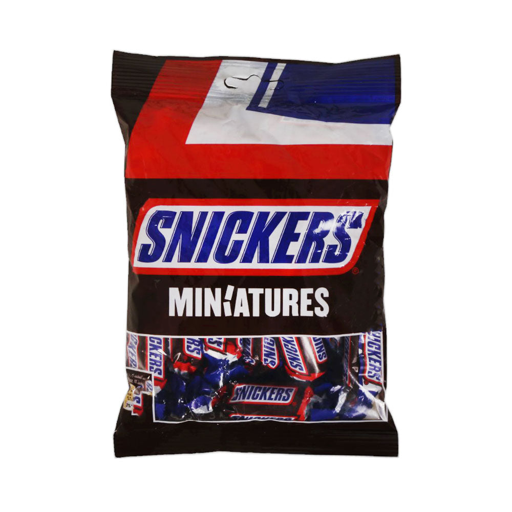 SNICKERS CHOCOLATE MINIATURE POUCH 150 GM Default Title - MamasJan GroceryFoods