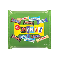 MINI CHOCOLATE MIXED 20PC POUCH 400 GM Default Title - MamasJan Grocery Food