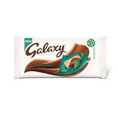 GALAXY CHOCOLATE BAR SMOOTH MINT 110 GM Default Title - MamasJan Grocery Food
