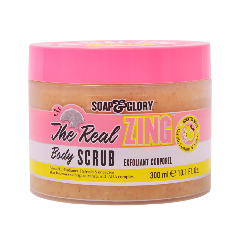 SOAP & GLORY BODY SCRUB THE REAL ZING 300 ML Default Title - MamasJan Makeup