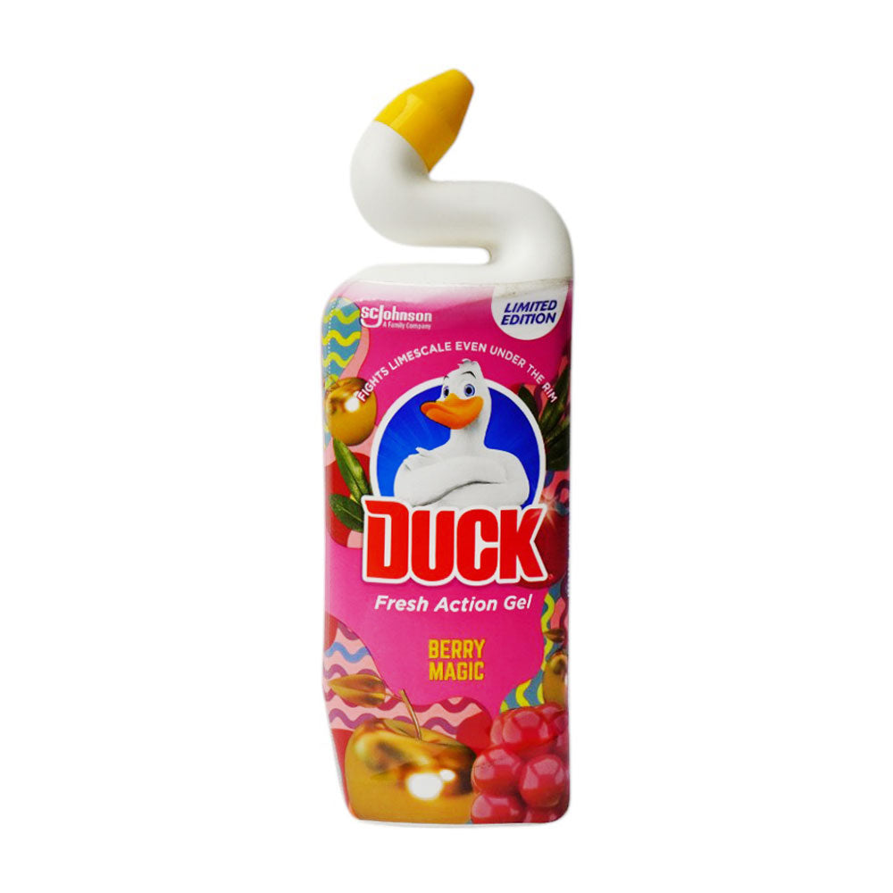 DUCK TOILET CLEANER DEEP ACTION GEL BERRY MAGIC 750 ML Default Title - MamasJan Grocery Nonfood