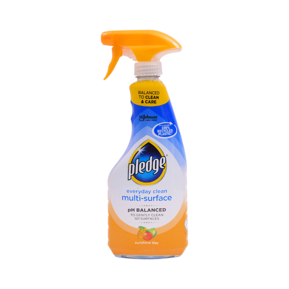 PLEDGE MULTI SURFACE CLEAN SUNSHINE DAY 500 ML Default Title - MamasJan Grocery Nonfood