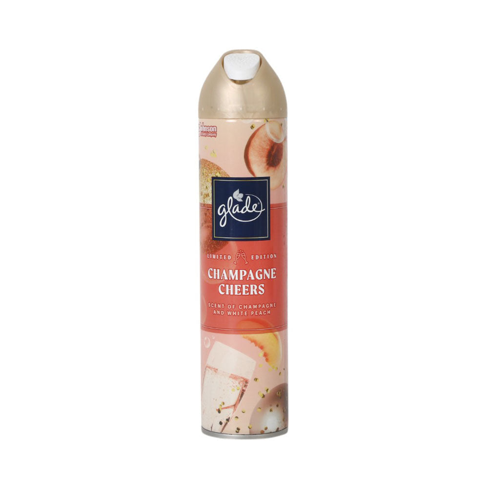 GLADE AIR FRESHNER CHAMPAGNE WHITE PEACH 300 ML Default Title - MamasJan Grocery Nonfood