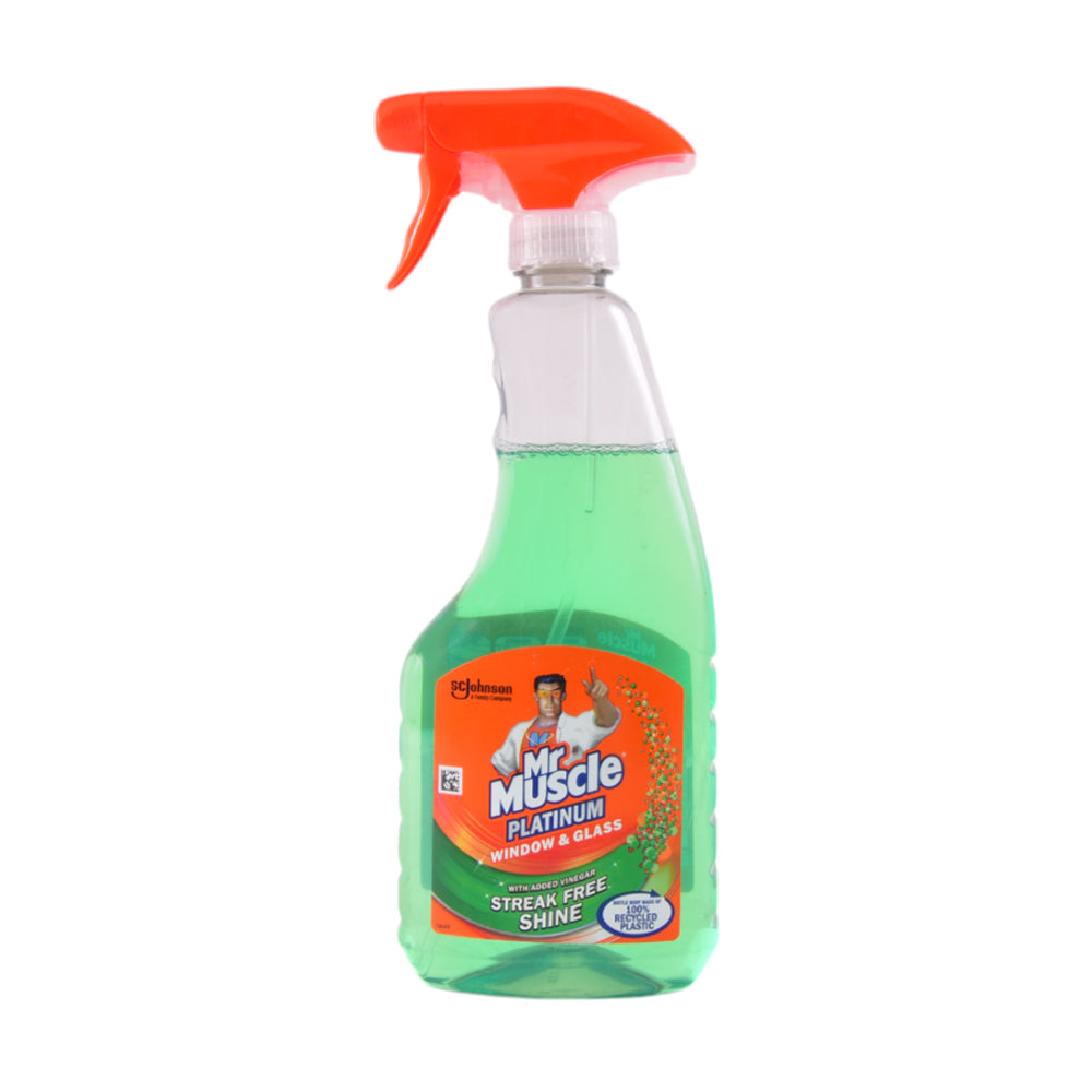 MR MUSCLE CLEANER PLATINUM WINDOW & GLASS 500 ML Default Title - MamasJan Grocery Nonfood