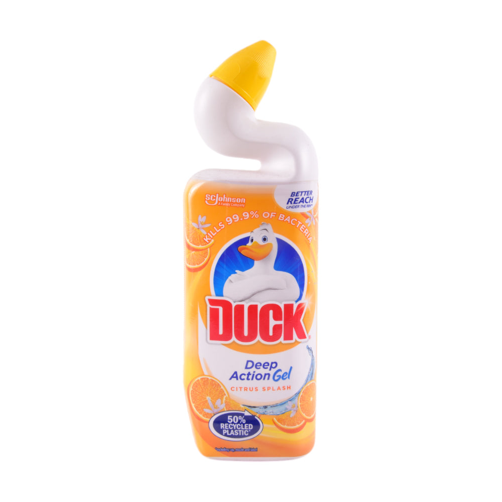 DUCK TOILET CLEANER DEEP ACTION GEL CITRUS SPLASH 750 ML Default Title - MamasJan Grocery Nonfood
