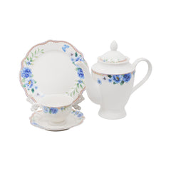 TEA SET 24PC ROYAL BISTRO IR QRD25054-13 Default Title - MamasJan Crockery